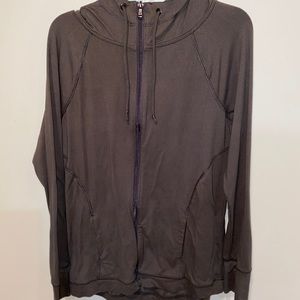 Army green tek gear zipup